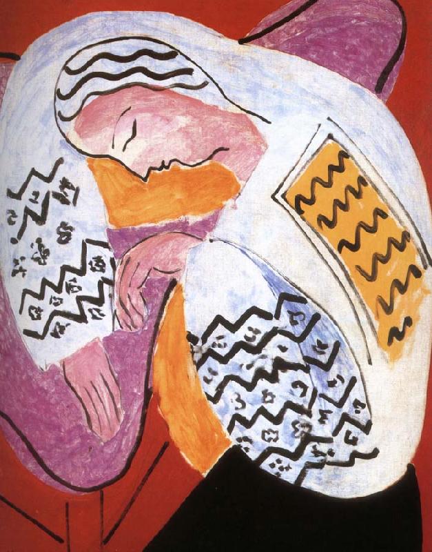 Henri Matisse Sleeping woman